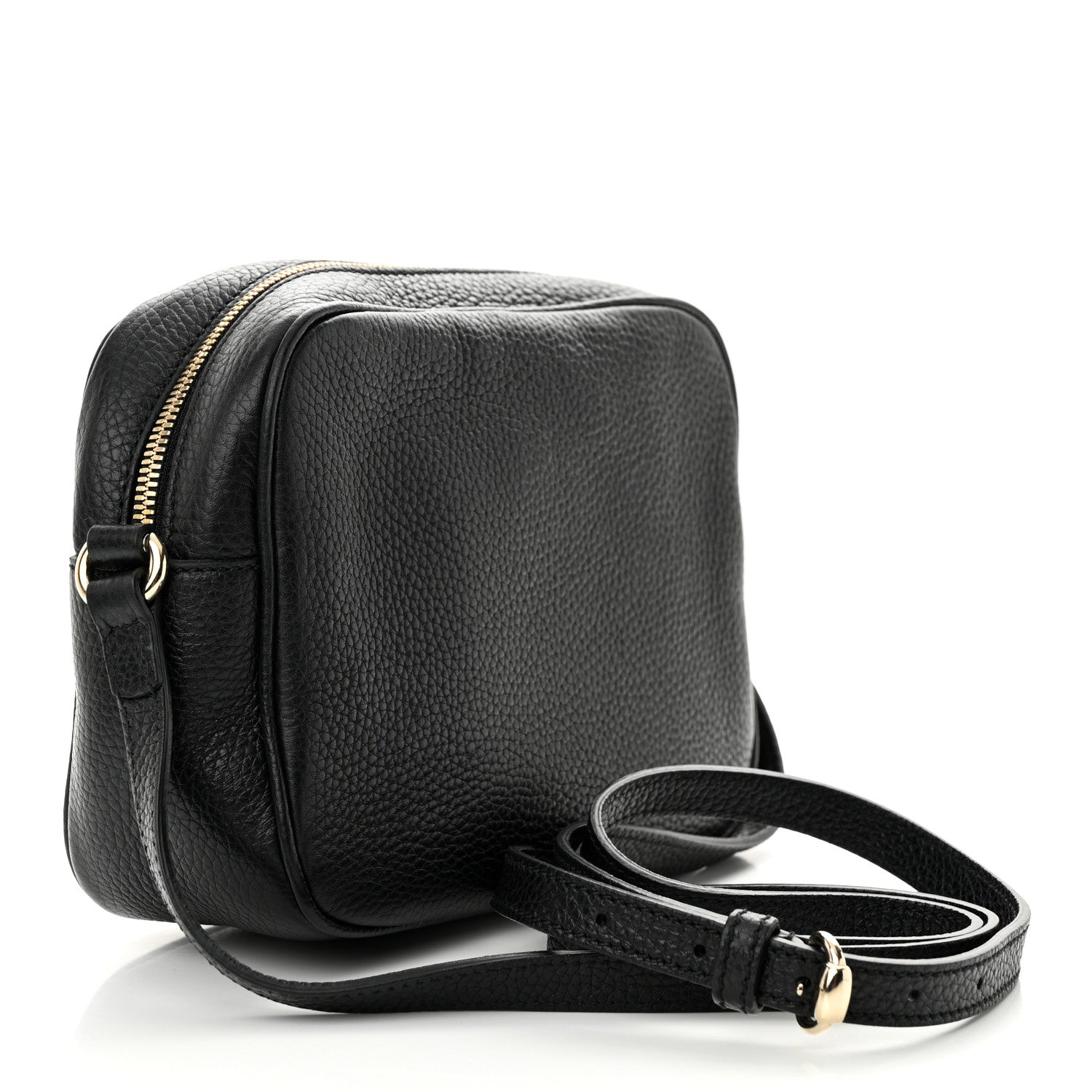 Gucci Pebbled Calfskin Small Soho Disco Bag Black 3 of 14