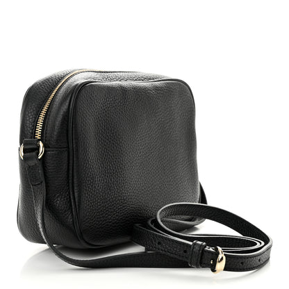 Gucci Pebbled Calfskin Small Soho Disco Bag Black 3 of 14