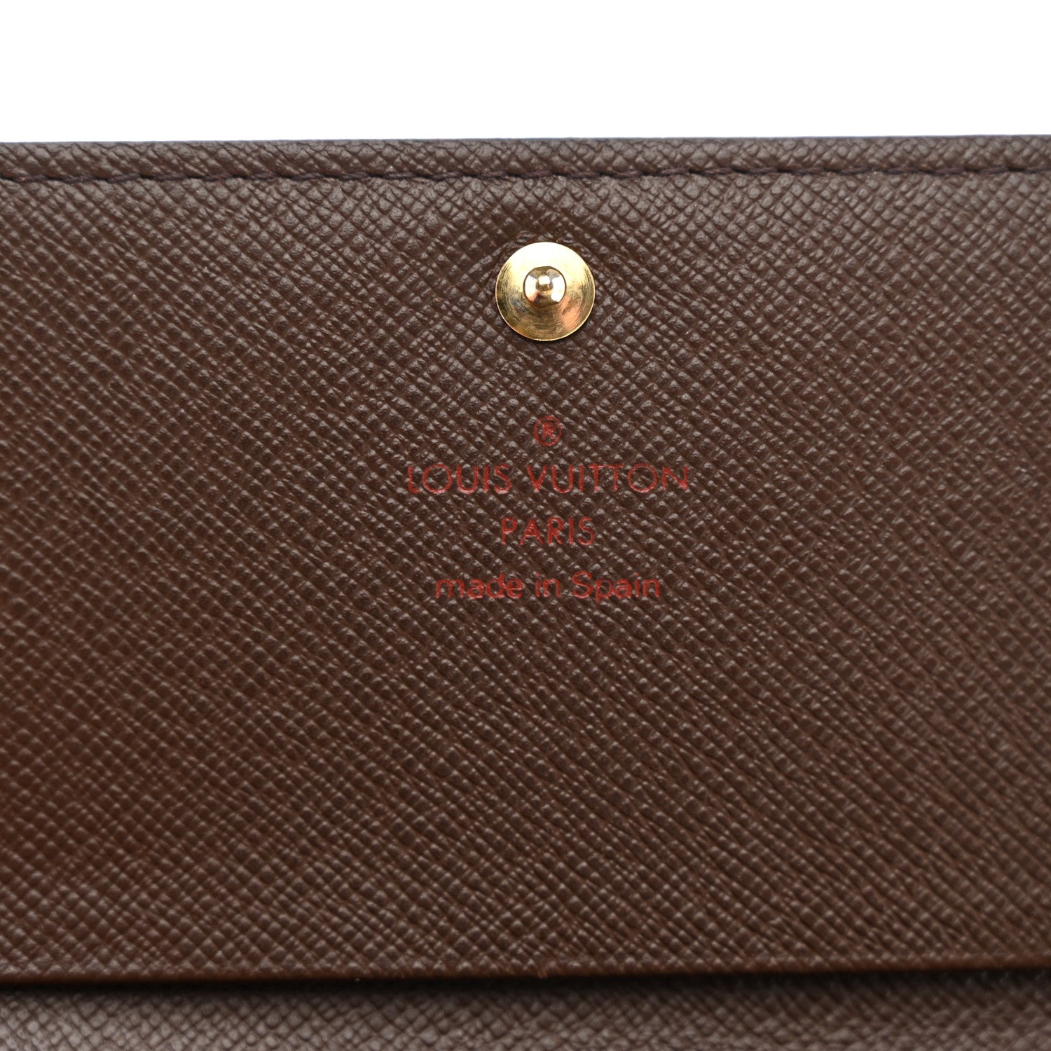 Louis Vuitton Damier Ebene Porte-Monnaie Tresor Wallet 6 of 13
