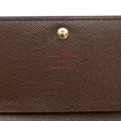 Louis Vuitton Damier Ebene Porte-Monnaie Tresor Wallet 6 of 13