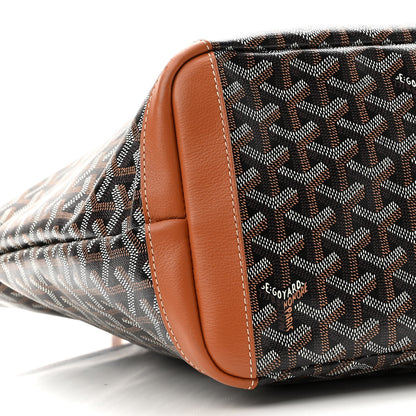 Goyard Goyardine Artois MM Black Gold 9 of 10