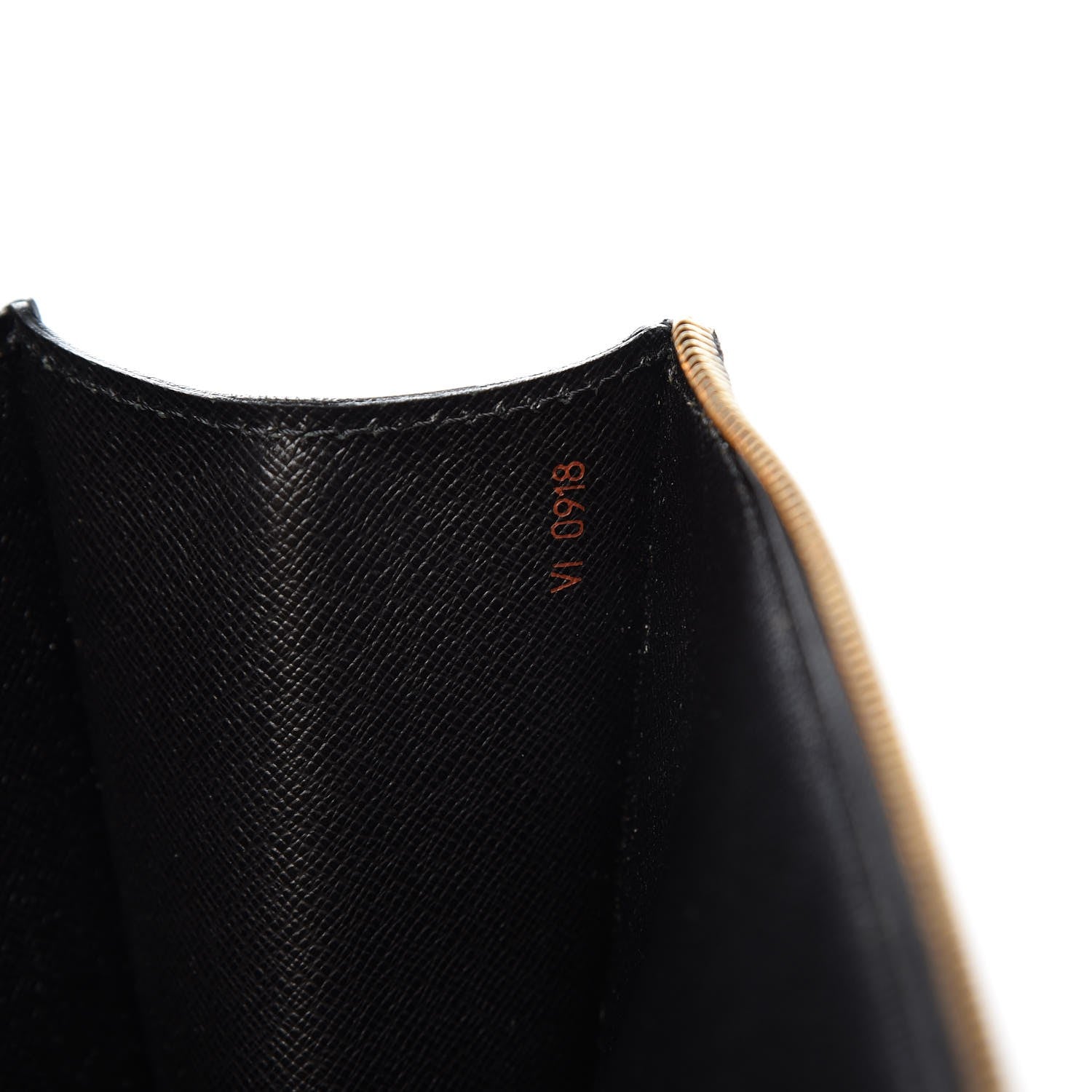 Louis Vuitton Epi Poche Documents Portfolio Case 39 Black 7 of 7