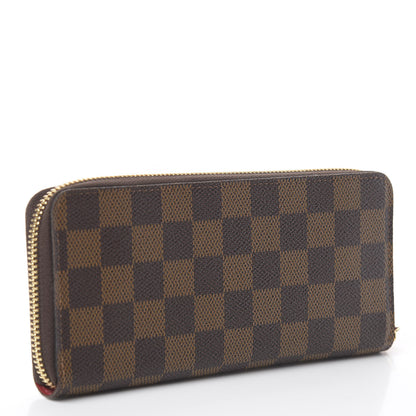 Louis Vuitton Damier Ebene Clemence Wallet 2 of 5
