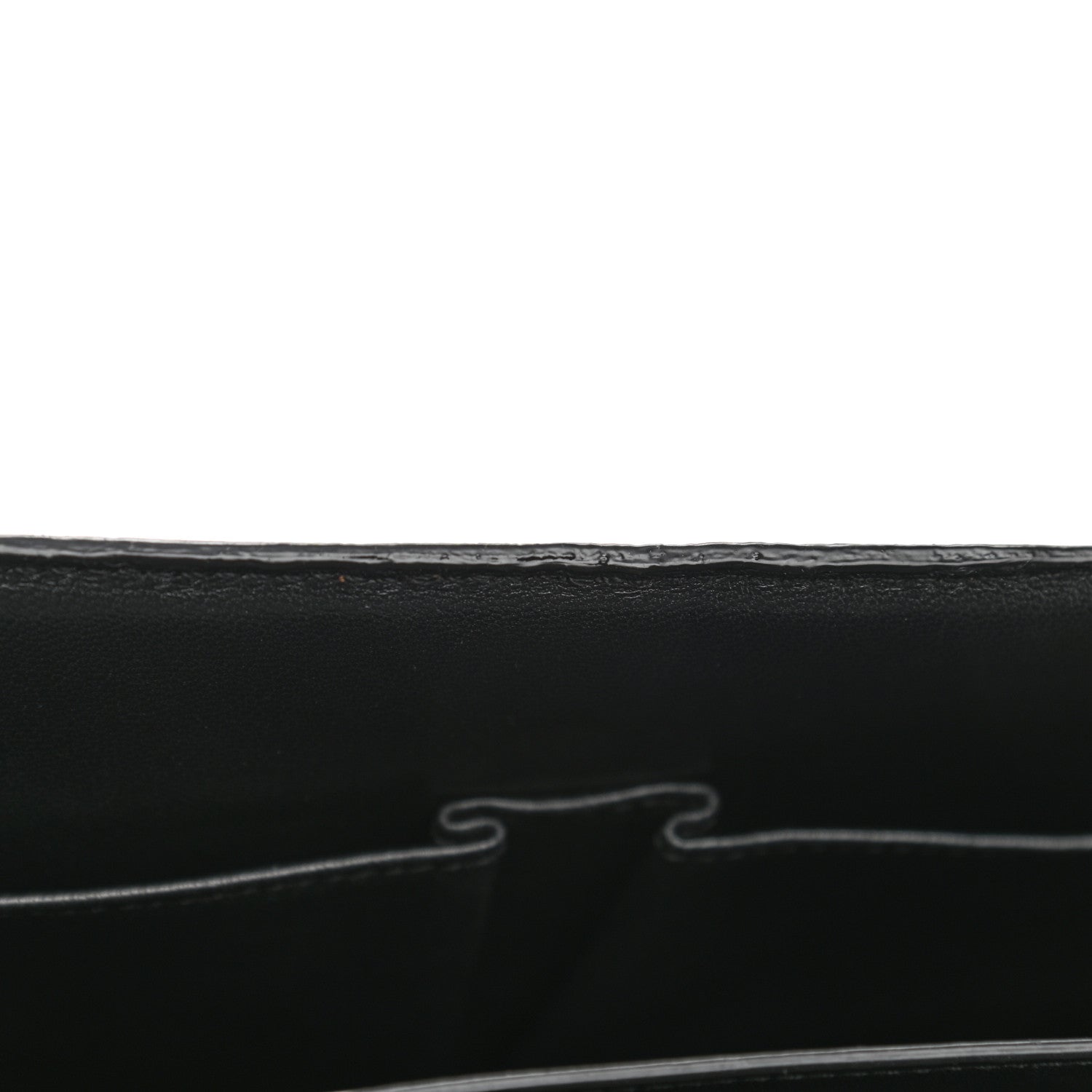 Celine Goatskin Medium Classic Box Flap Bag Black 10 of 13
