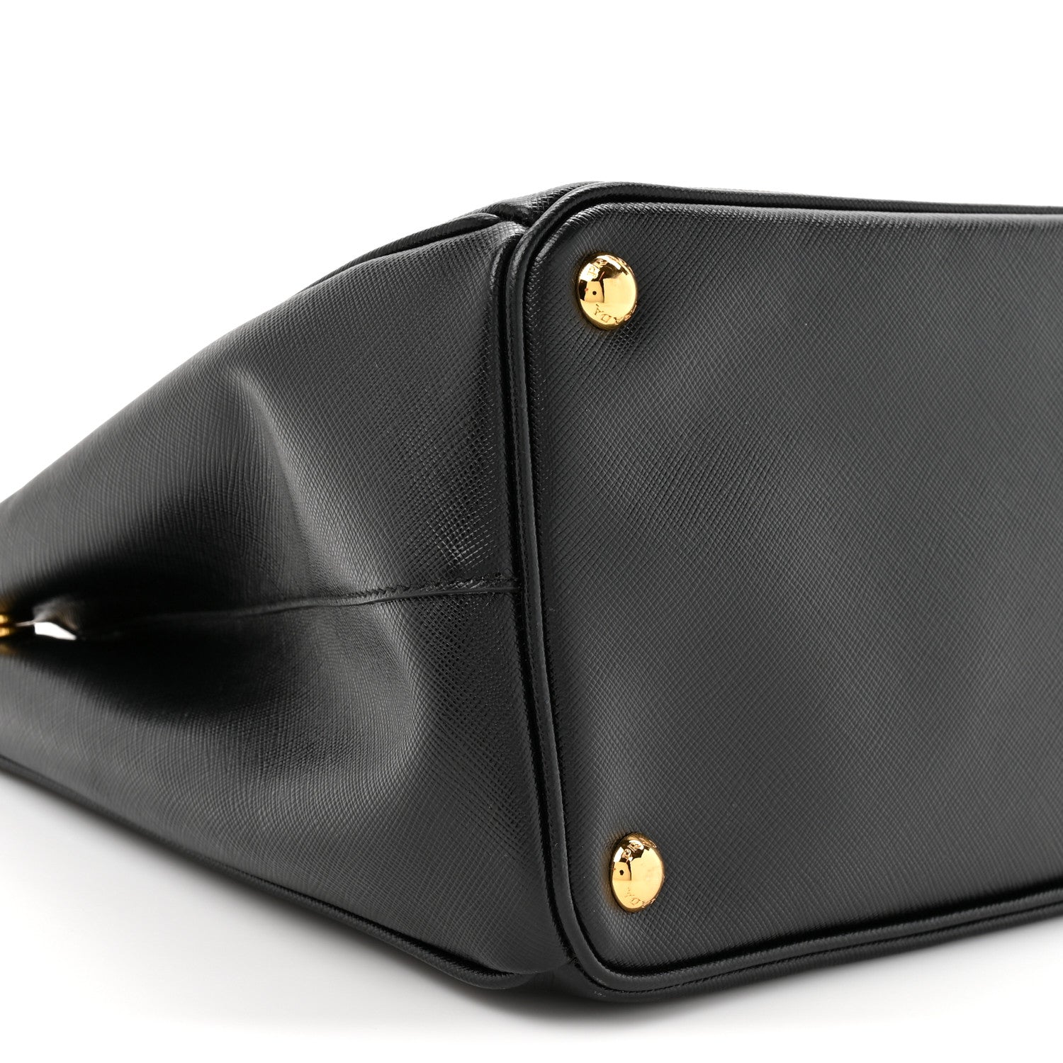 Prada Saffiano Medium Galleria Double Zip Tote Black 9 of 9