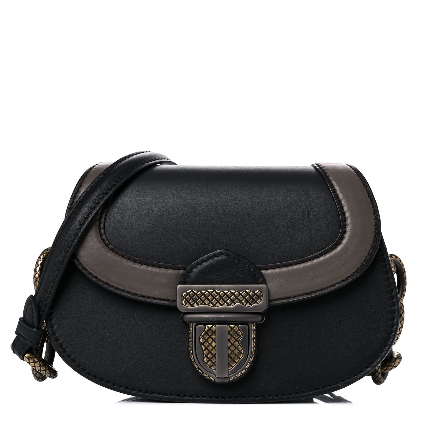 Nappa Umbria Shoulder Bag Black