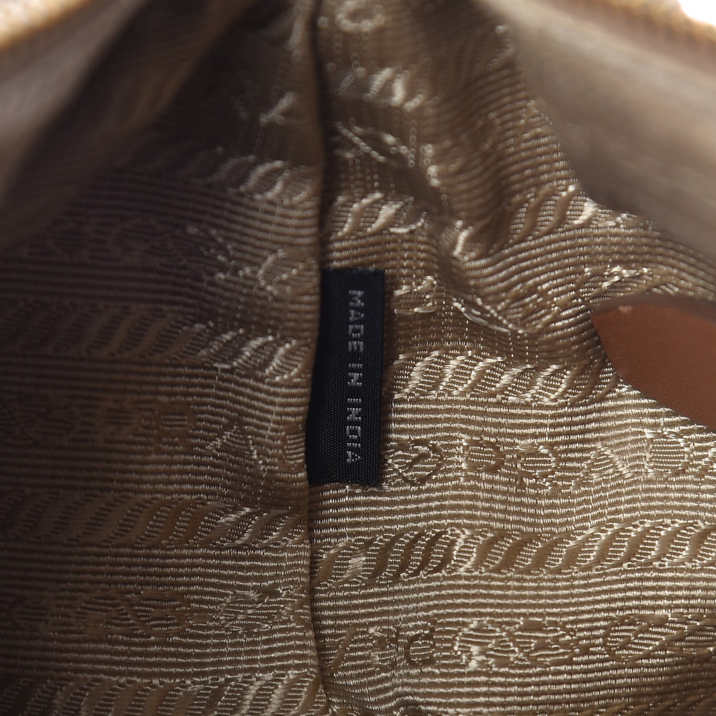 Jacquard Logo Small Flat Messenger Bag Corda Brandy