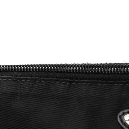 Prada Tessuto Nylon Soft Calfskin Sling Belt Bag Black 16 of 16
