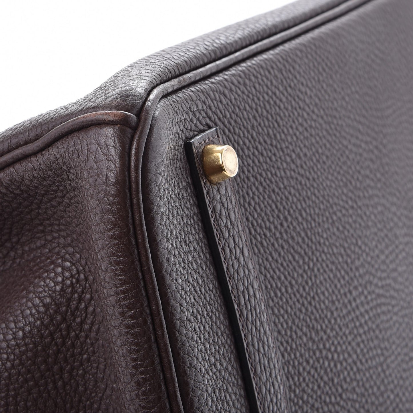 Togo Birkin 35 Chocolate