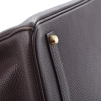 Hermes Togo Birkin 35 Chocolate 35 of 55