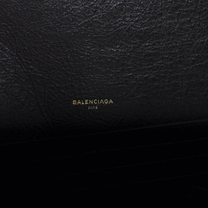 Balenciaga Agneau Classic Hardware Money Wallet Black 6 of 7
