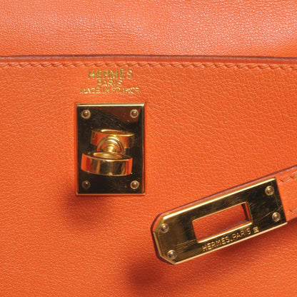 Hermes Swift Kelly Ado 20 PM Backpack Orange 7 of 8