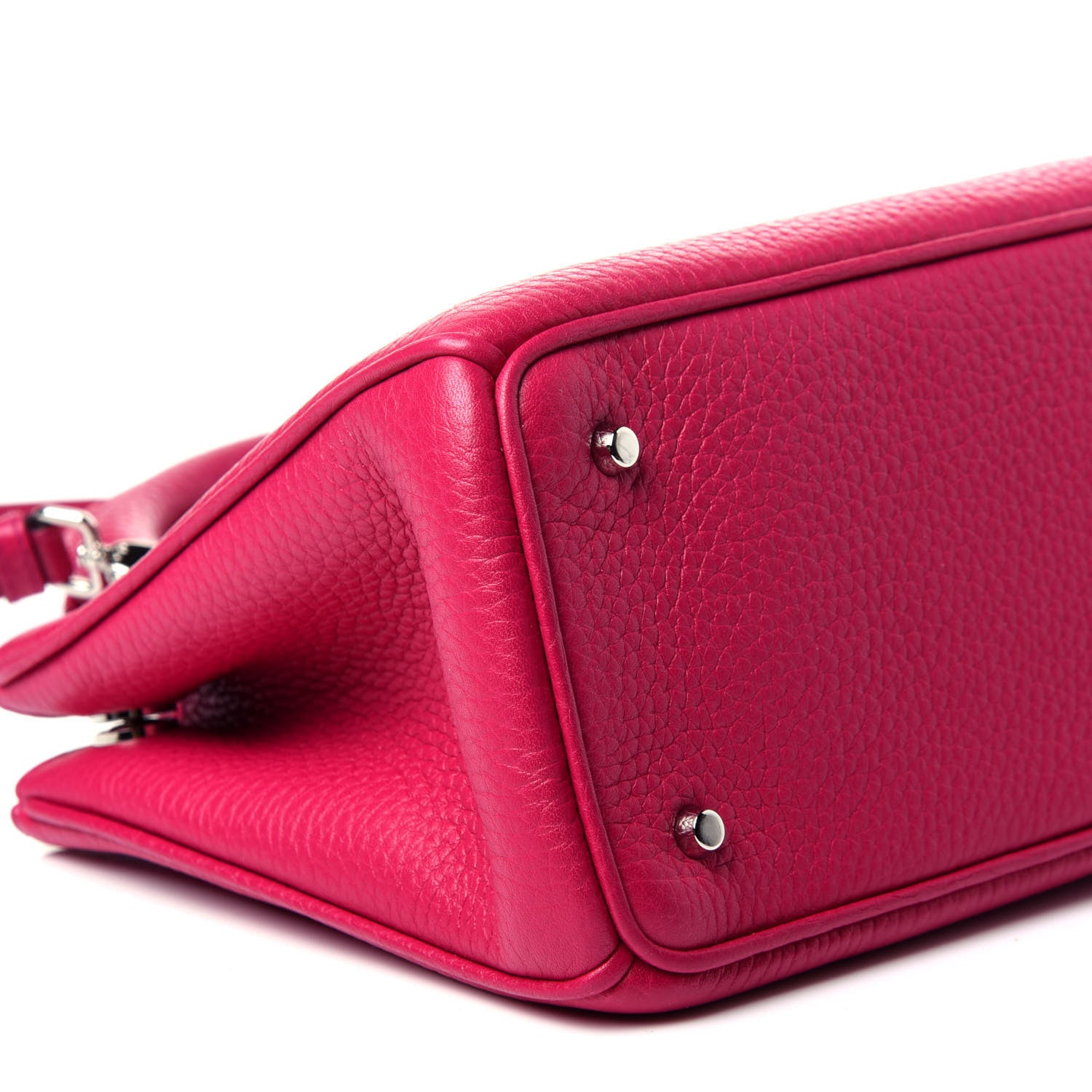 Christian Dior Calfskin Mini Diorissimo Tote Pink 9 of 12