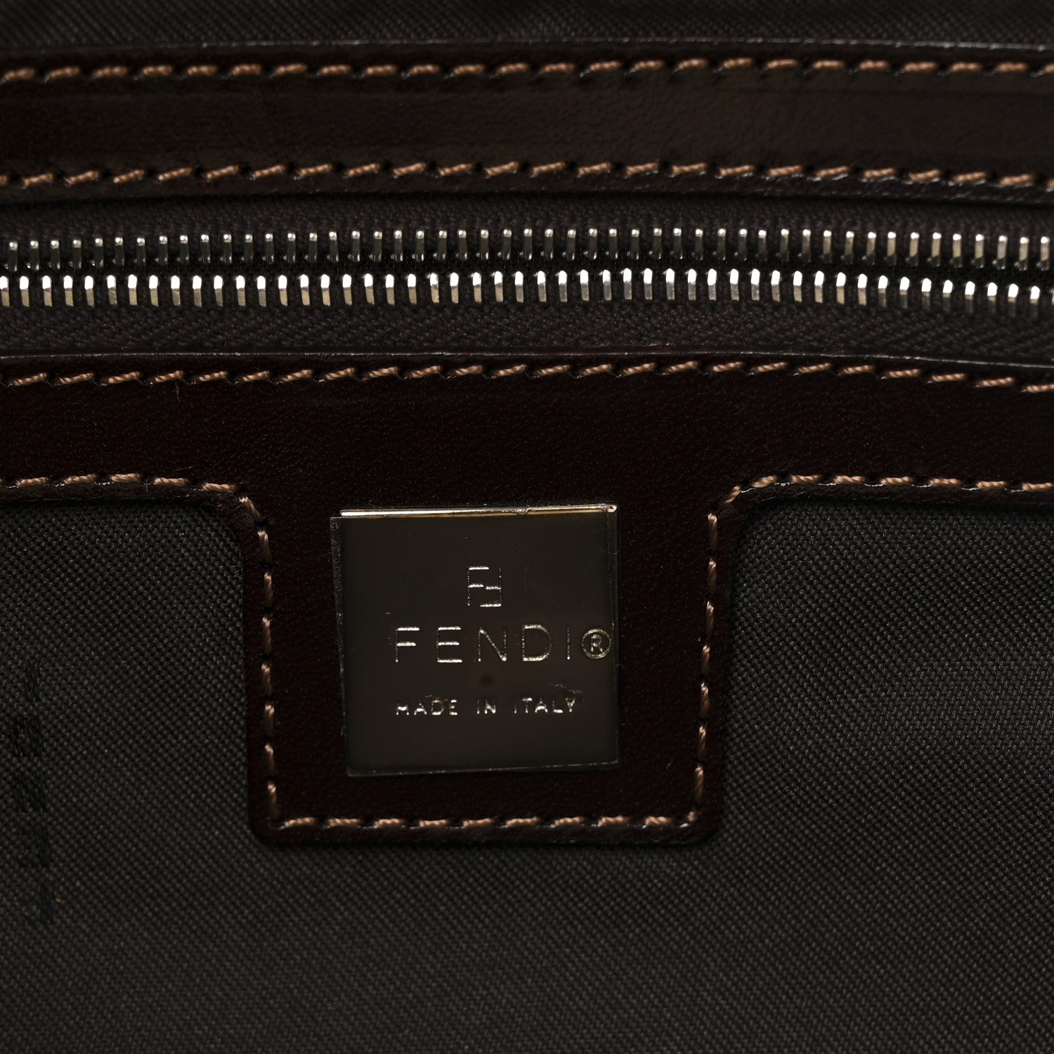 Fendi Zucca Baguette Beige 6 of 11