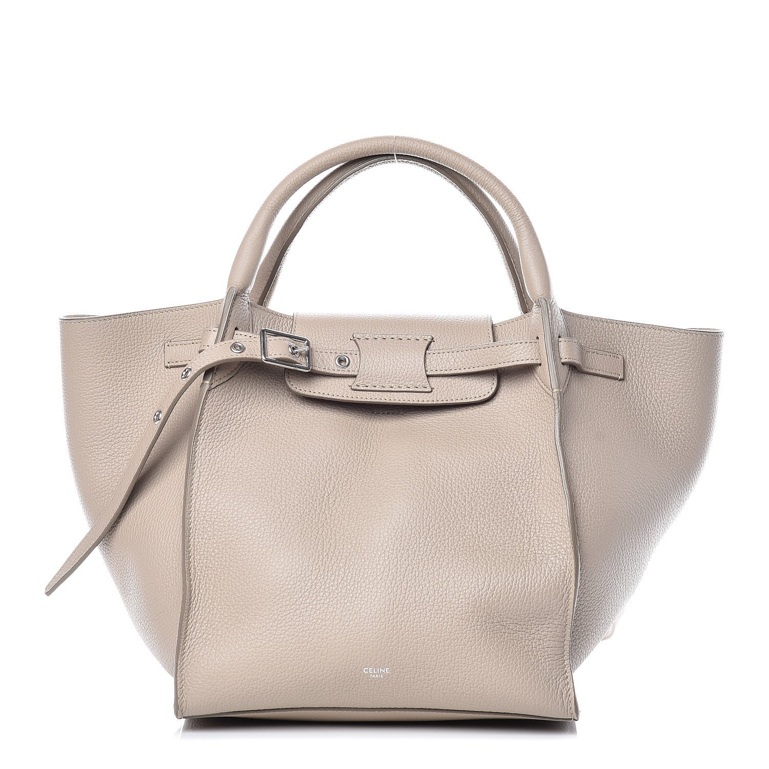 Celine Supple Grained Calfskin Small Big Bag Light Taupe 1 of 12