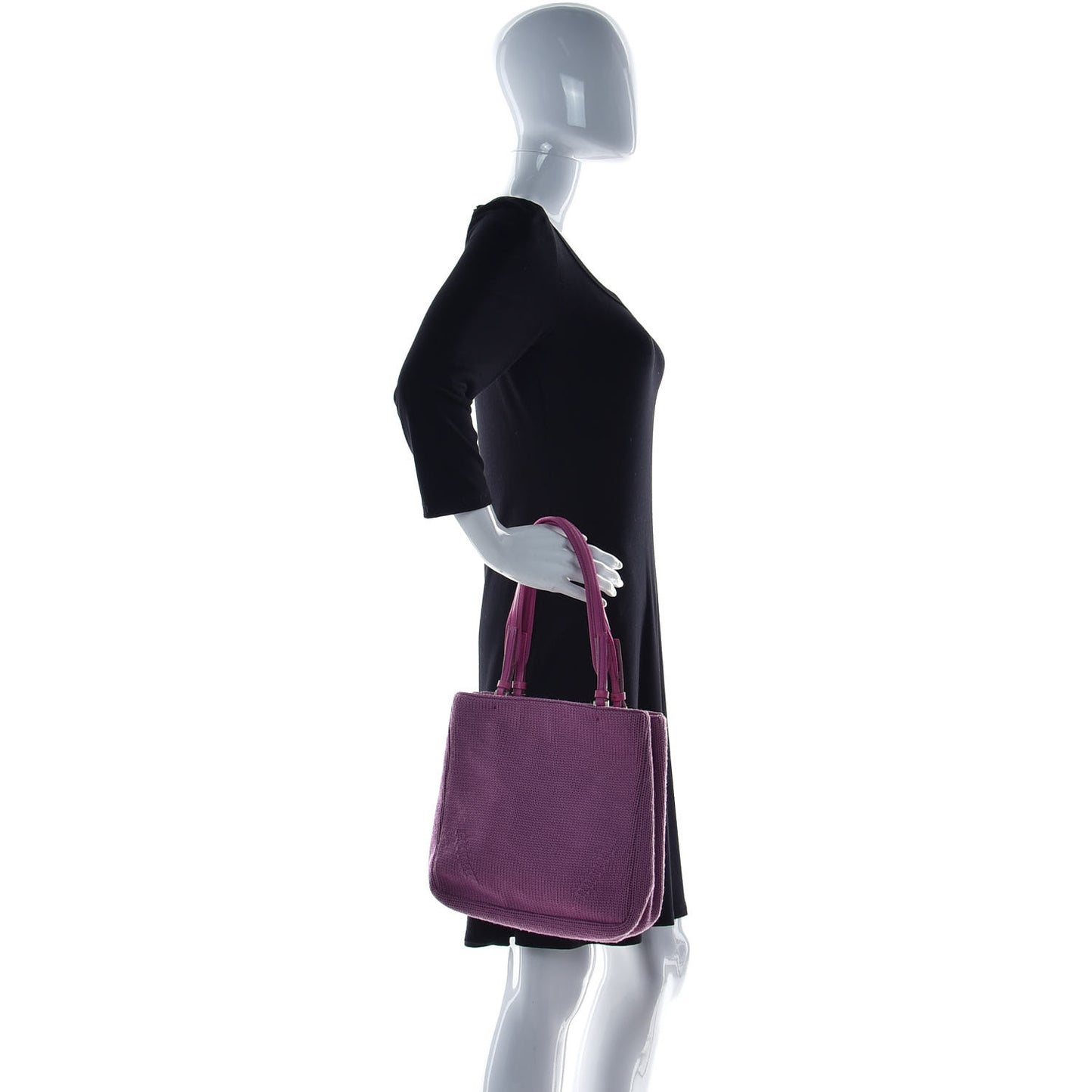 Tessuto Wool Tote Pink