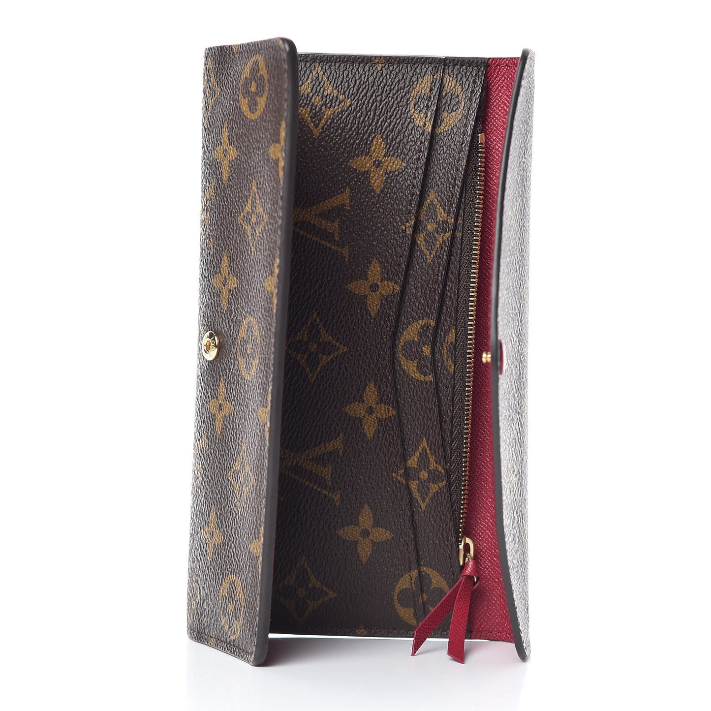 Monogram Josephine Wallet Fuchsia