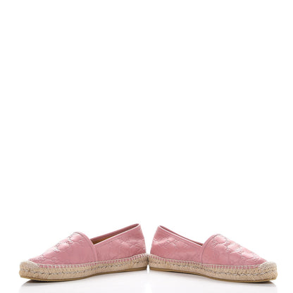 Gucci Guccissima Signature Espadrilles 41 Rose Baby Candy 11 of 13