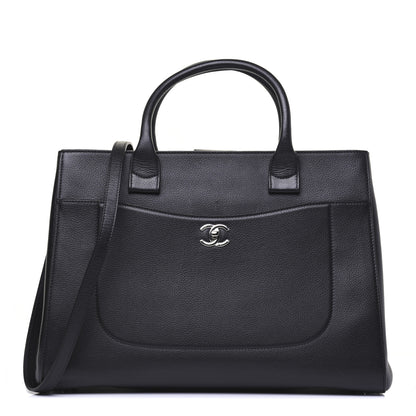 Chanel Grained Calfskin Large Neo Executive Shopper Tote Black 1 of 17