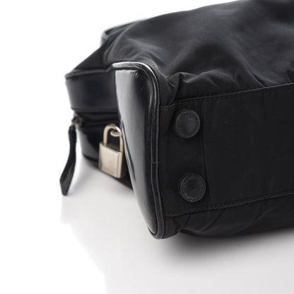 Prada Tessuto Nylon Shoulder Bag Black 11 of 13