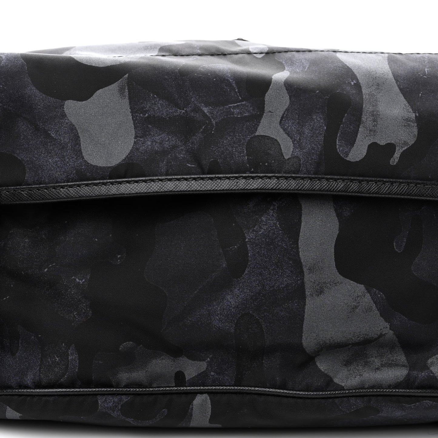 Tessuto Nylon Camouflage Belt Bag Blue Grey
