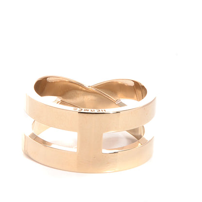 Hermes Permabrass Scarf Ring Gold 3 of 6