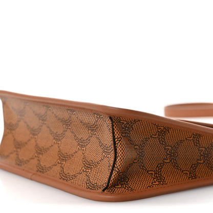 MCM Lauretos Nappa Small Himmel Crossbody Cognac 10 of 10