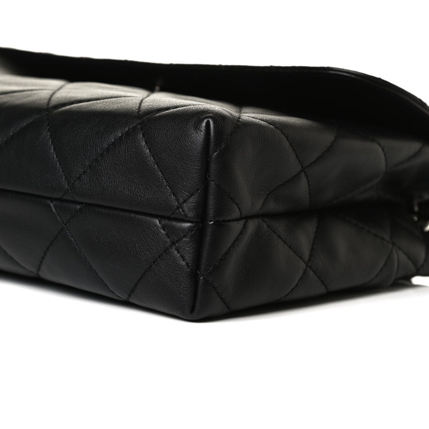 Calfskin Quilted In The Business Flap Bag Black