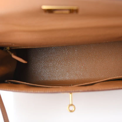 Hermes Courchevel Kelly Sellier 28 Naturelle 4 of 6