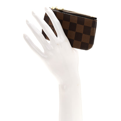 Louis Vuitton Damier Ebene Key Pouch 2 of 8