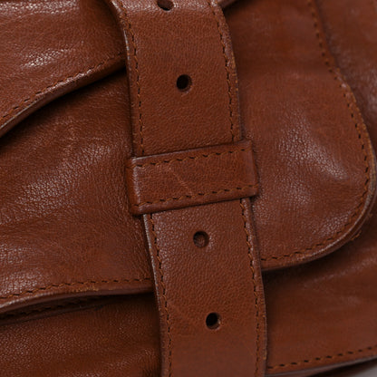 Proenza Schouler Lambskin Large PS1 Satchel Saddle 20 of 25