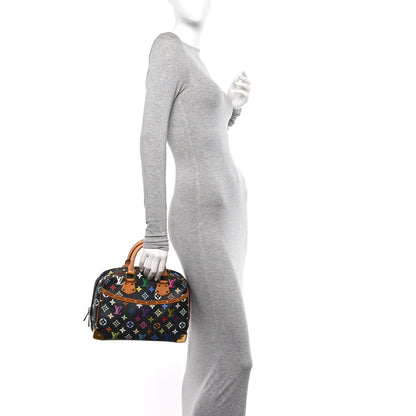 Louis Vuitton Monogram Multicolor Trouville Black 2 of 11