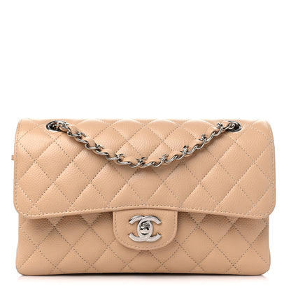 Chanel Caviar Quilted Small Double Flap Beige 1 of 9