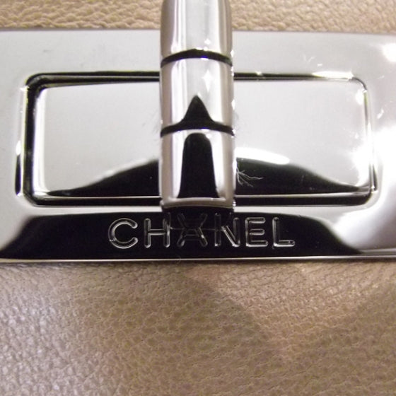 Chanel Lambskin Double Mademoiselle Jumbo Flap Beige 9 of 12