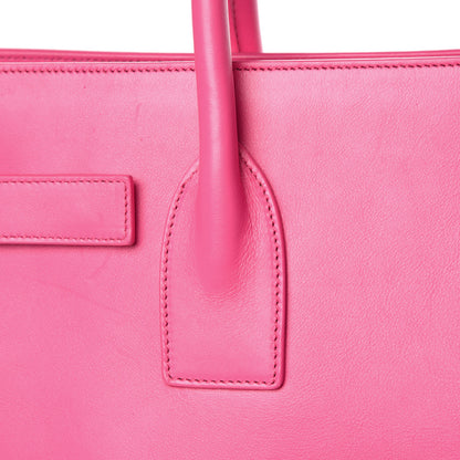 Saint Laurent Calfskin Small Sac De Jour Bubblegum 15 of 27