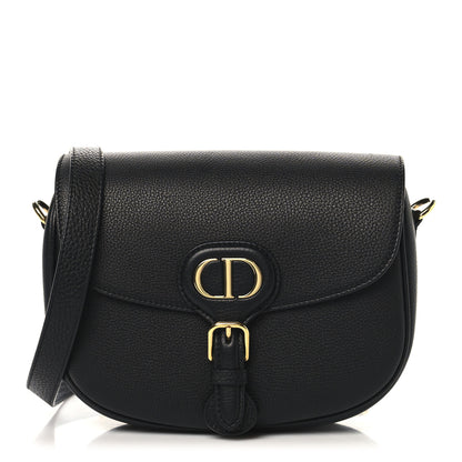 Christian Dior Grained Calfskin Medium Bobby Flap Black 1 of 10