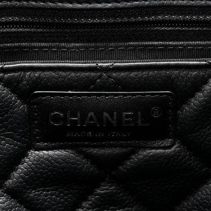 Chanel Caviar Quilted Large CC Box Shopping Tote Black 6 of 11