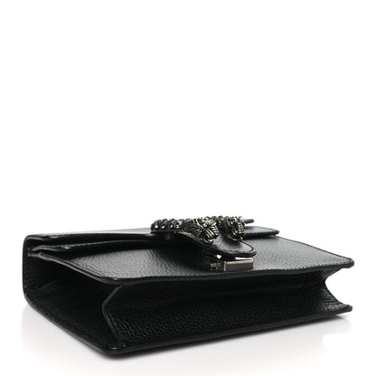 Gucci Calfskin Mini Dionysus Shoulder Bag Black 4 of 10