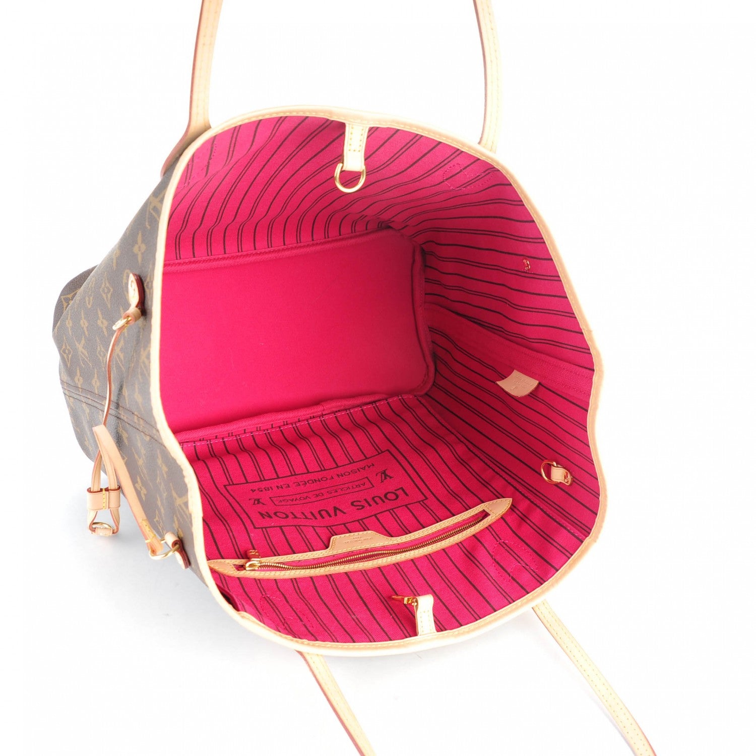 Louis Vuitton Monogram Neo Neverfull MM Pivoine 5 of 8