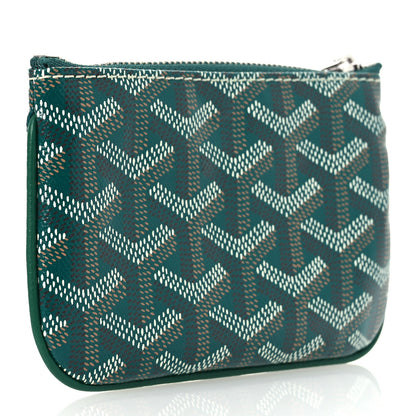 Goyard Goyardine Nano Senat Key Pouch Green 3 of 8