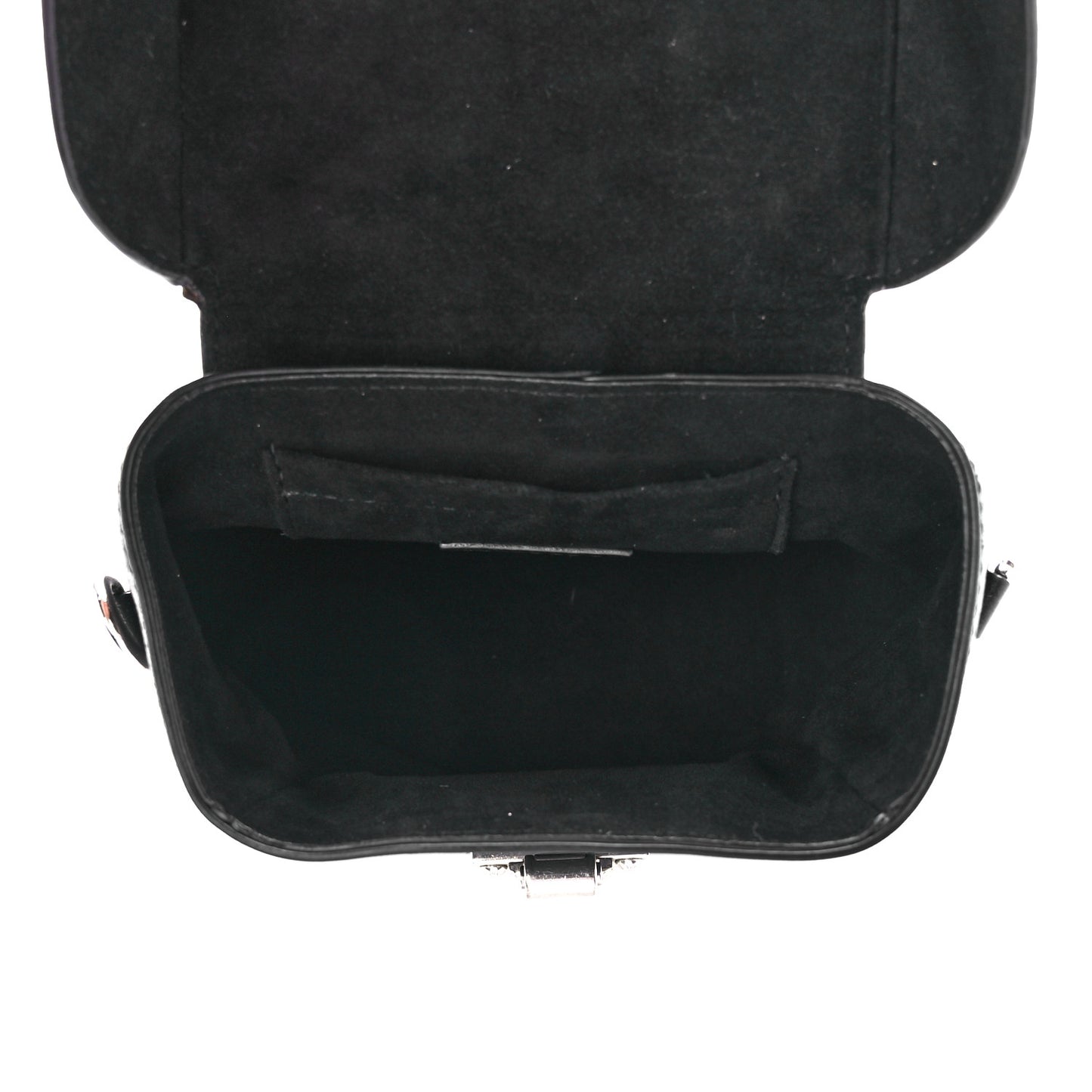 Calfskin Monogram Camera Box Black