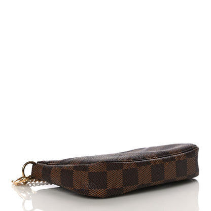 Louis Vuitton Damier Ebene Mini Pochette Accessories 4 of 12