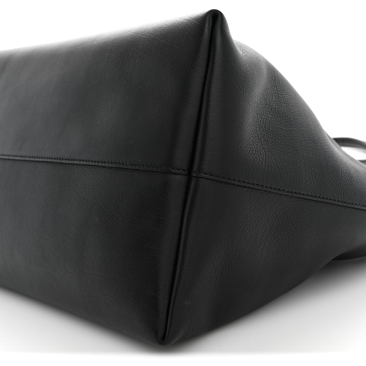 The Row Grained Calfskin Terrasse Bag Black 9 of 9