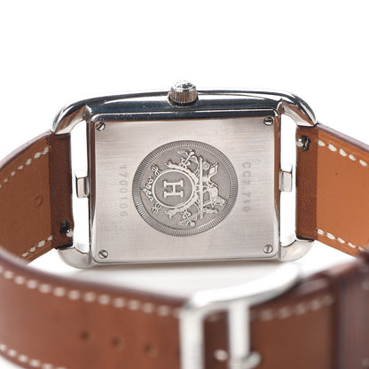 Hermes Stainless Steel Barenia 29mm Cape Cod Quartz Watch Fauve 4 of 6