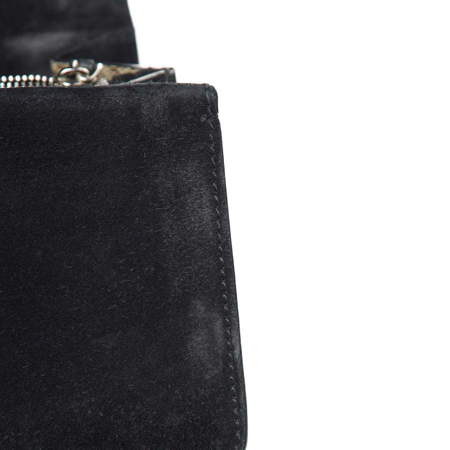 GG Supreme Monogram Medium Dionysus Shoulder Bag Black