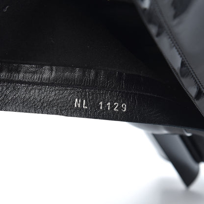Louis Vuitton Patent Silhouette Ankle Boots 39 Black 7 of 7