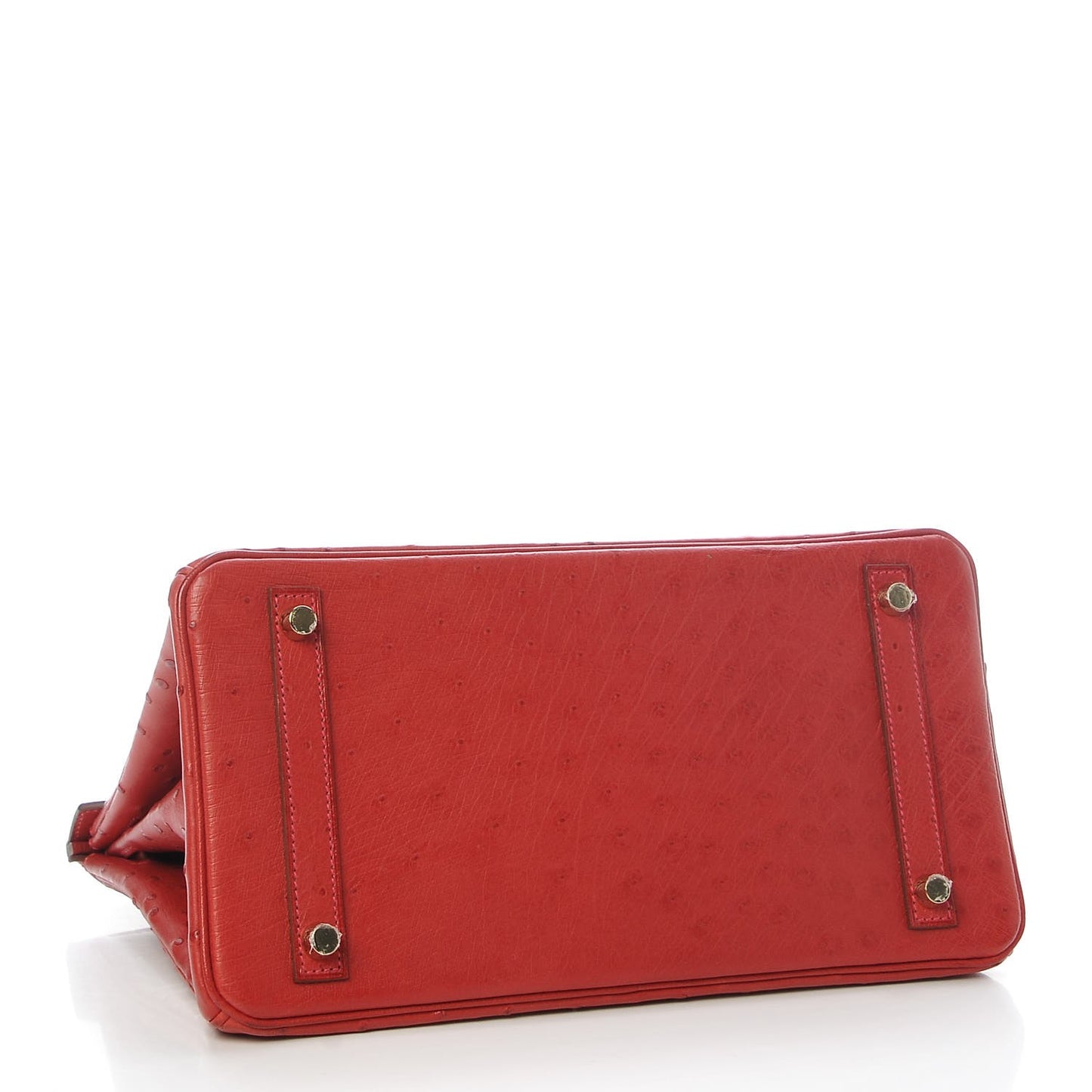 Ostrich Birkin 30 Rouge Vif