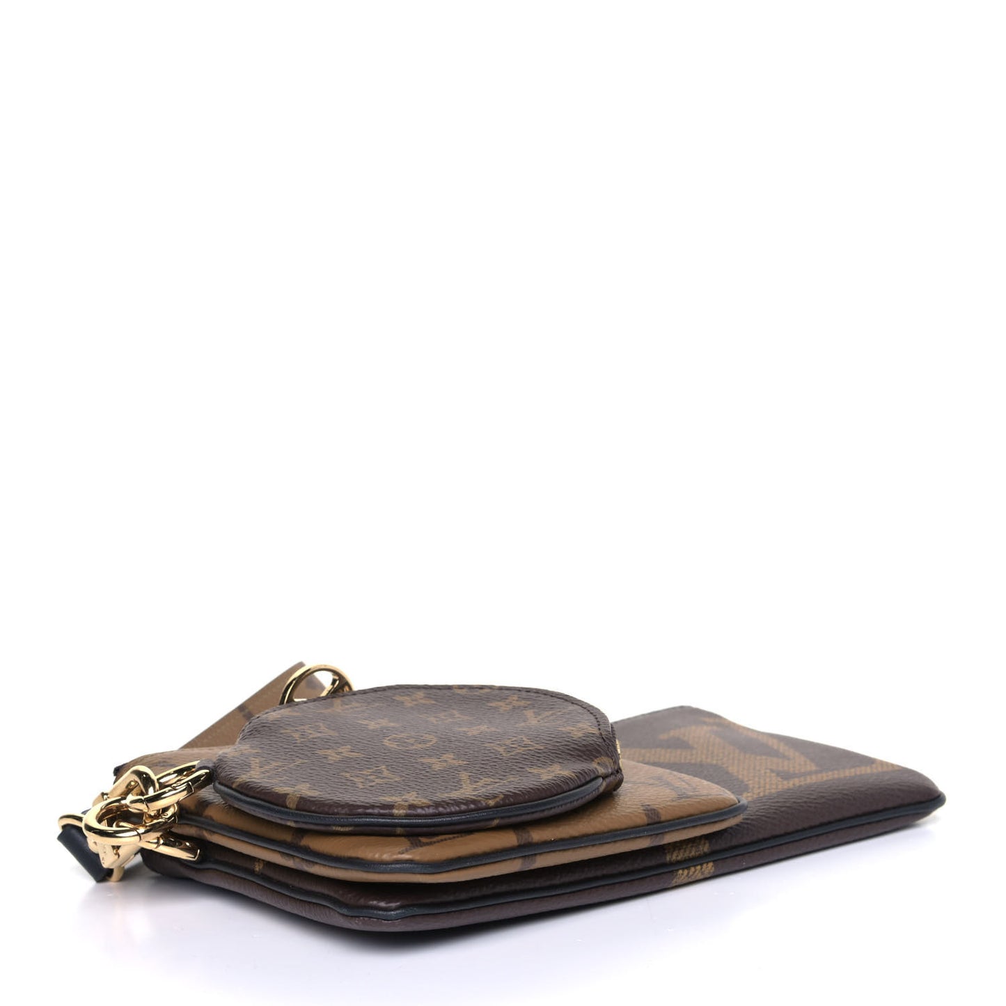 Reverse Monogram Giant Trio Pouch