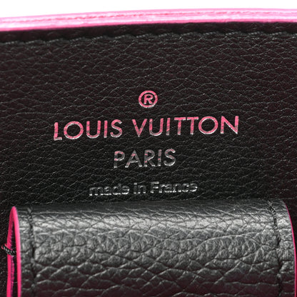 Louis Vuitton Calfskin Lockme Bucket Black 6 of 13