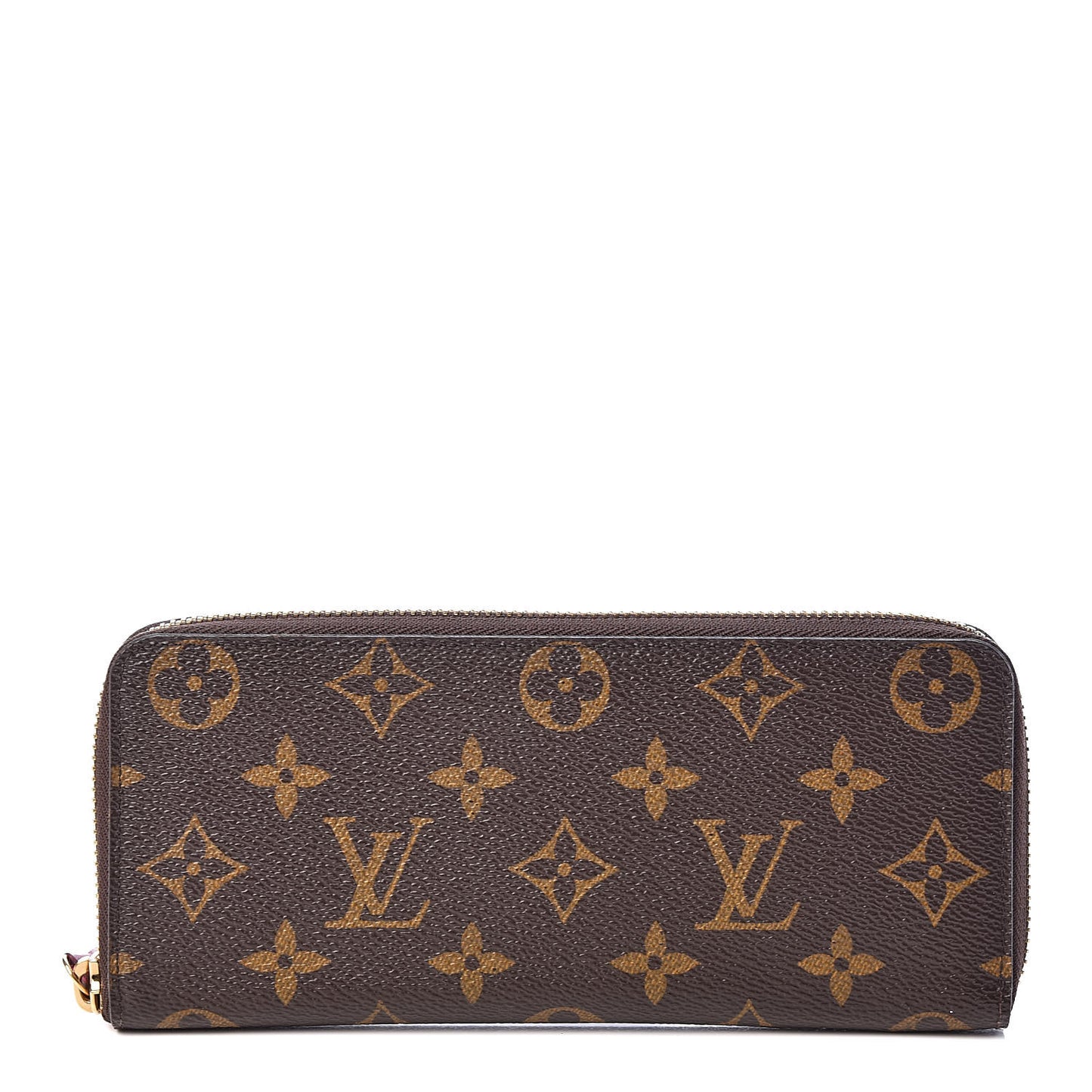 Monogram Clemence Wallet Fuchsia